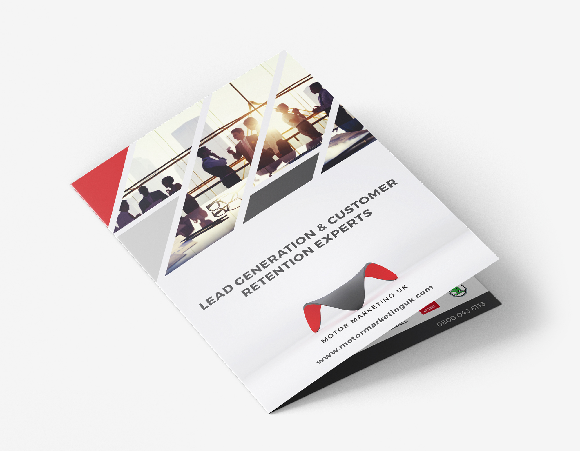 Motor Marketing Leaflet Front Cover