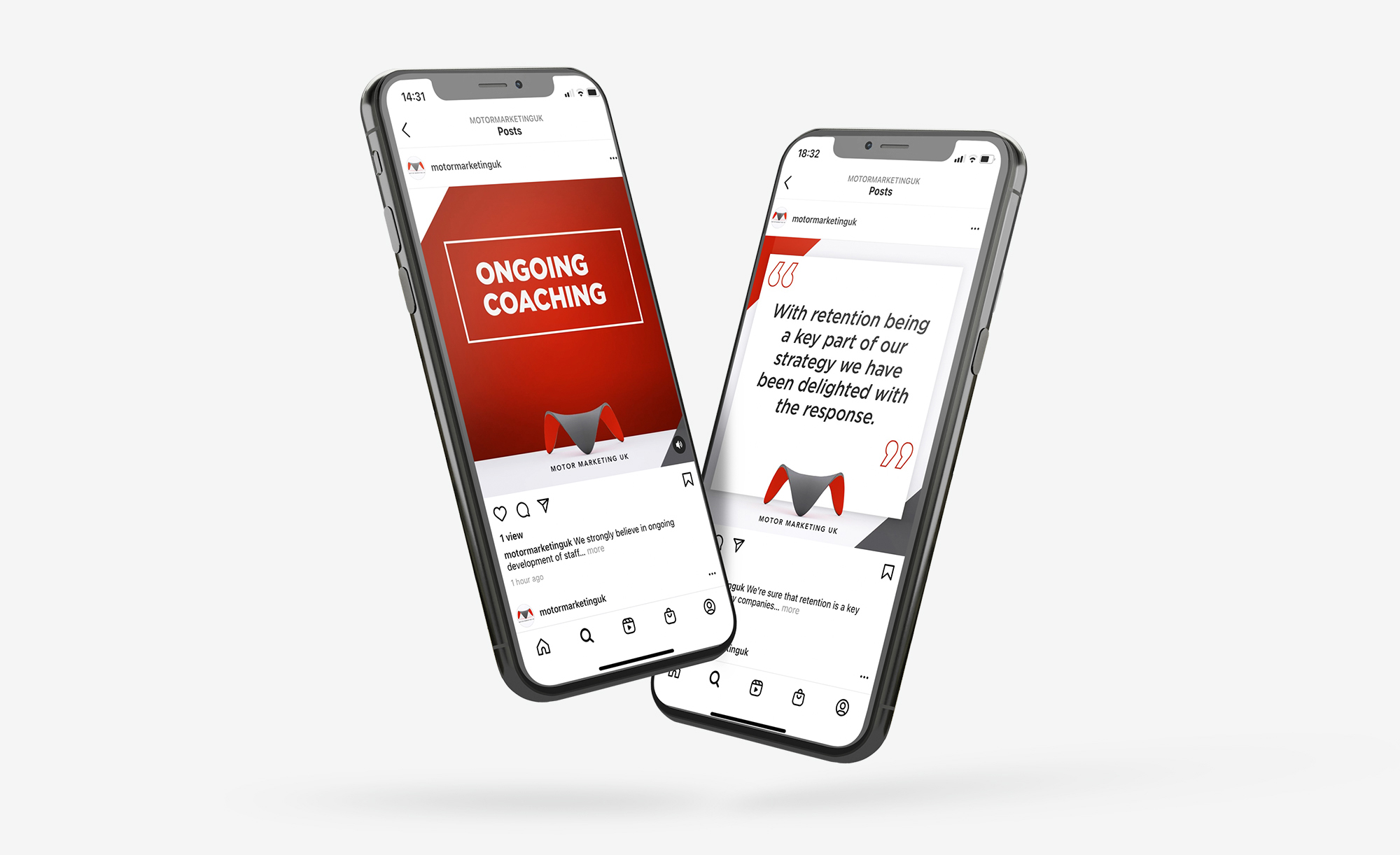 Motor Marketing Leaflet Digital Social Media