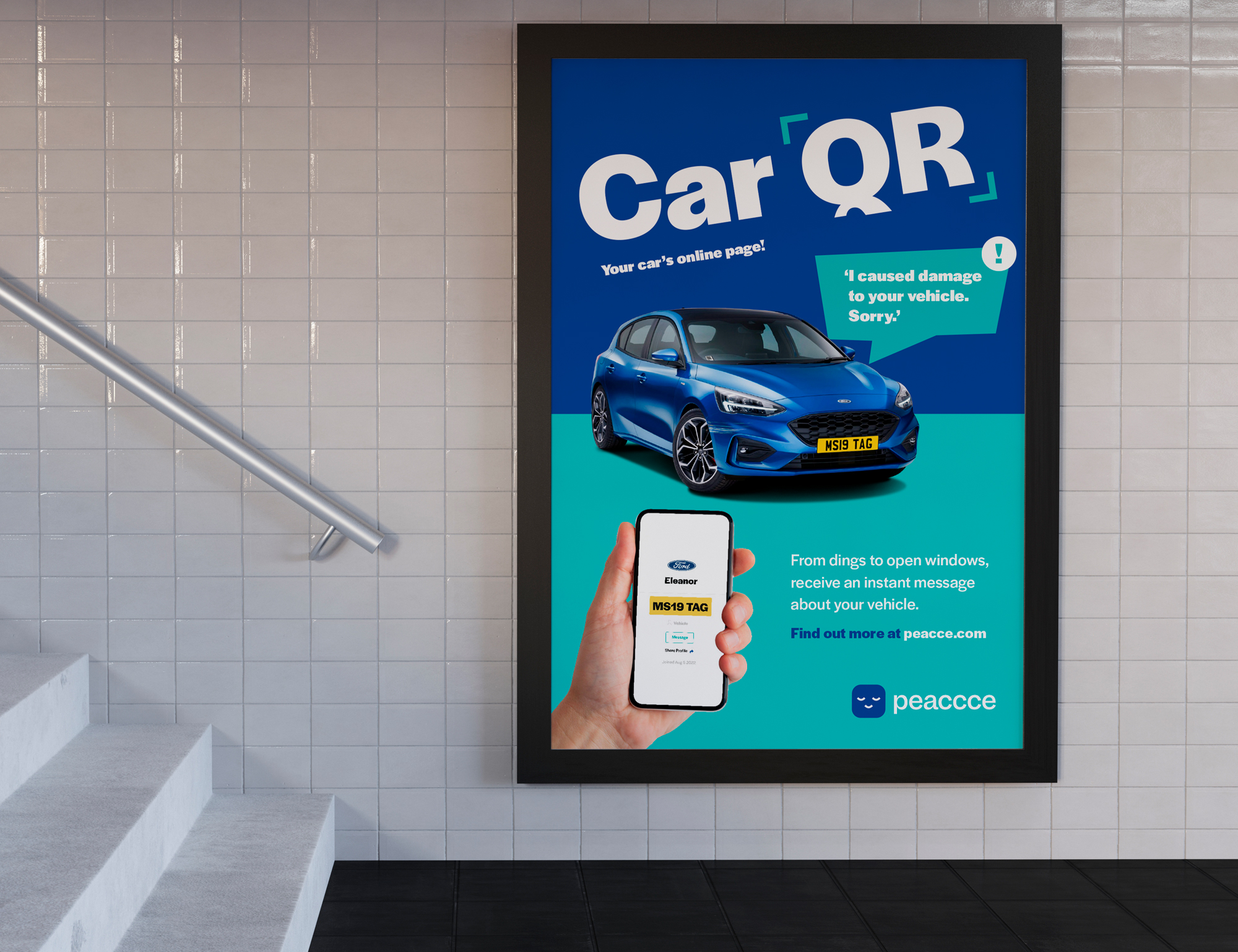 Car QR Poster 1