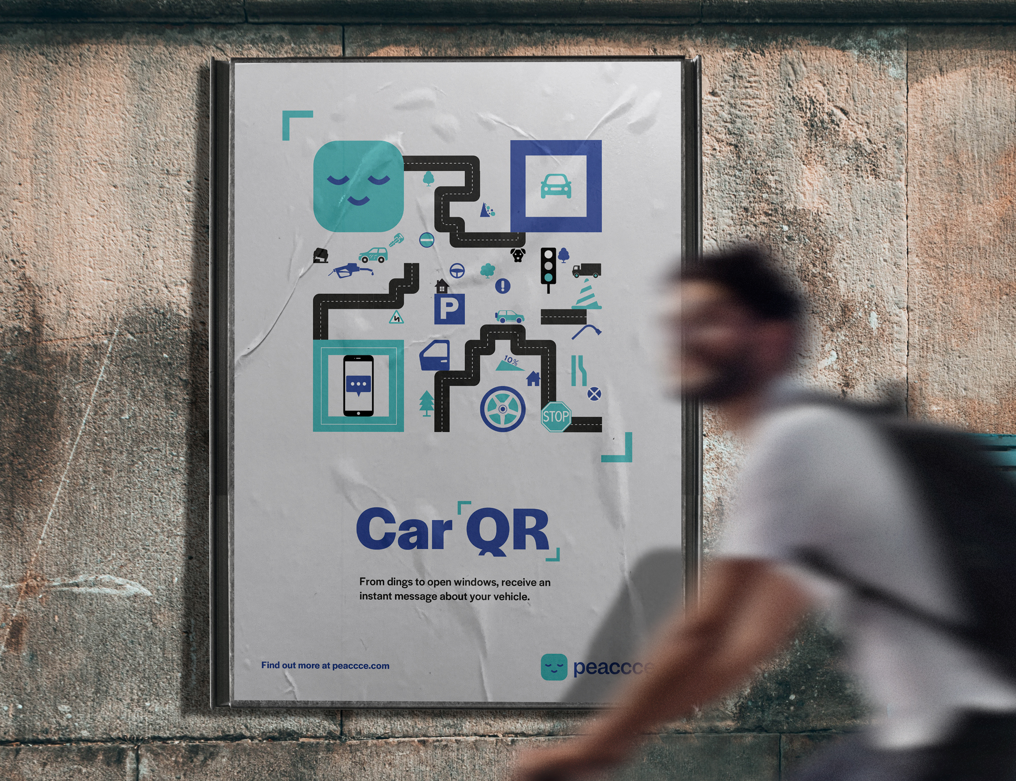 Car QR Poster 3